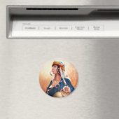 「ベルベル女」磁石 マグネット (インサイチュ (食洗機))