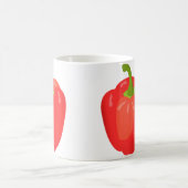 ベルペッパーが大好き 赤ピーマン コーヒーマグカップ (中央)