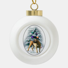 ベルボエルクリスマス セラミックボールオーナメント