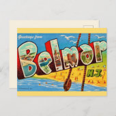 ベルマールニュージャージーのはがき ポストカード (正面/裏面)