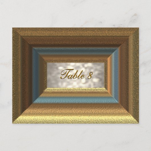 ベルマーレテーブル番号カード ポストカード (正面)