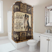 ベルムパーソナライズされたーマウンテンドッグ毛布ギフト シャワーカーテン (インサイチュ)