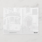ベルム,リスボン,ポルトガル ポストカード (裏面)