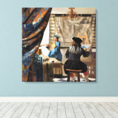 ベルメーア絵画ー キャンバスプリント (インサイチュ (ウッドフロア))