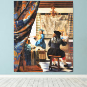 ベルメーア絵画ー キャンバスプリント (インサイチュ (ウッドフロア))