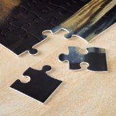 ベルメーレガールパールイヤリング最高傑作絵画ズ ジグソーパズル (側面)