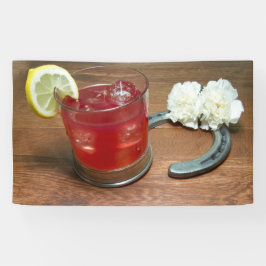 ベルモントステイクス 横断幕