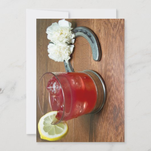 ベルモントステークスのパーティの招待状 招待状 (正面)