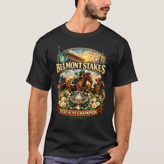 ベルモントステークス Tシャツ (正面)