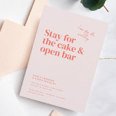 ベルモントタイポグラフィ結婚ズ 招待状