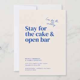 ベルモントタイポグラフィ結婚ズ 招待状