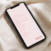 ベルモントデジタル結婚式プログラム 招待状