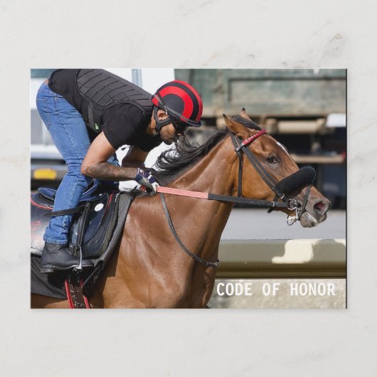 ベルモントパークトレーニングトラック(1) ポストカード (正面)