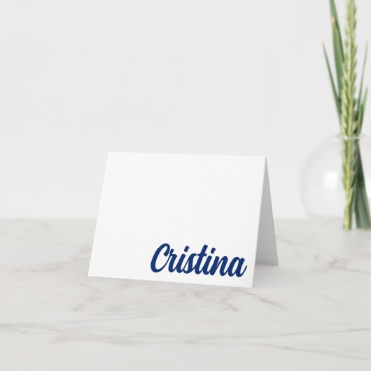 ベルモントパーソナライズされた大感謝してい学-youカード サンキューカード (正面)