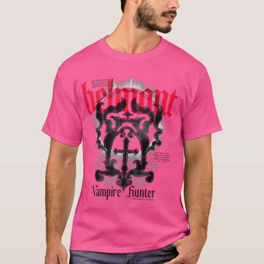 ベルモントヴァンパイアハンター家紋 Tシャツ (正面)