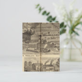 ベルモント爪、 ネイル工事、ホイーリング ポストカード (スタンド正面)