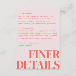 ベルモント結婚垂直 エンクロージャーカード