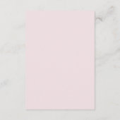 ベルモント結婚垂直 エンクロージャーカード (裏面)