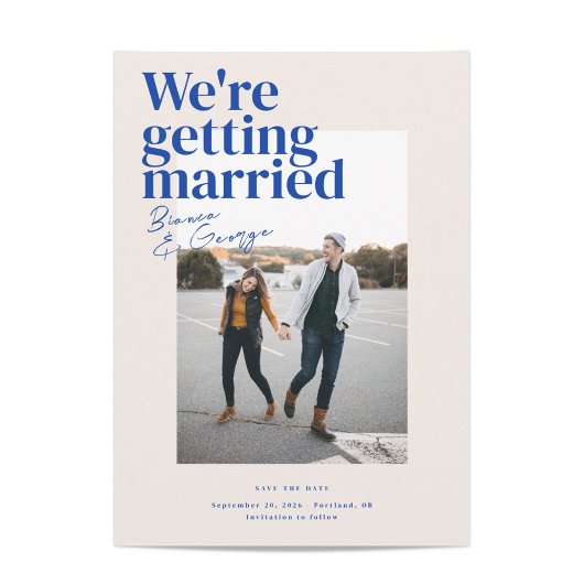 ベルモント結婚式の日付を保存 招待状