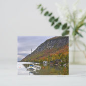 ベルモント、ウィルービー湖でのサイルボーツアットレスト ポストカード (スタンド正面)