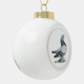 ベルライナタンブラーブルーバー セラミックボールオーナメント (左)