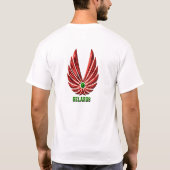 ベルラーシX Tシャツ (裏面)