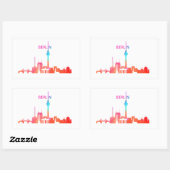 ベルリカラフルン 長方形シール (シート)