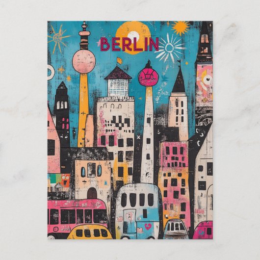ベルリコンテンポラリーン旅行 ポストカード (正面)