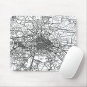 ベルリンおよび周囲Map (1911年) マウスパッド (マウス)