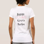 ベルリンか。 Tシャツ (裏面)