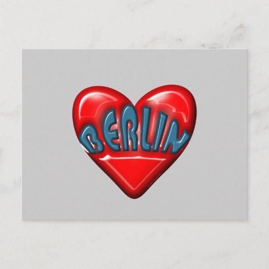 ベルリンが大好き ポストカード (正面)