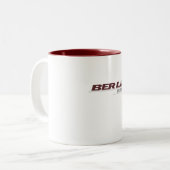 ベルリンのがき- 2つの調子のコーヒー・マグ- 101005 ツートーンマグカップ (正面左)