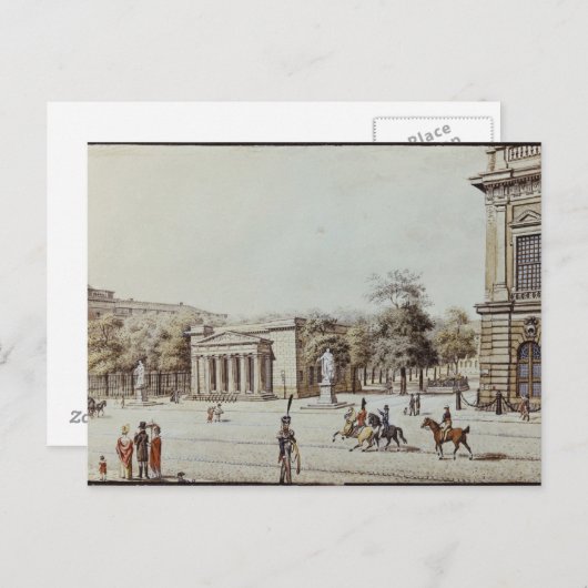 ベルリンのアーモリーの隣にある新しいウォッチハウス ポストカード (正面/裏面)