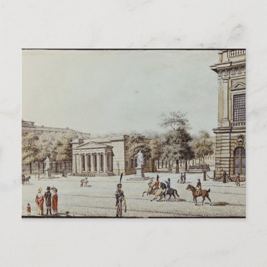 ベルリンのアーモリーの隣にある新しいウォッチハウス ポストカード (正面)