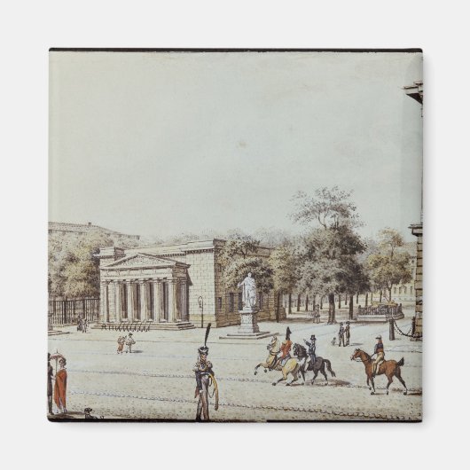 ベルリンのアーモリーの隣にある新しいウォッチハウス マグネット (正面)