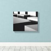 ベルリンのキューブ キャンバスプリント (インサイチュ (ウッドフロア))