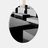 ベルリンのキューブ セラミックオーナメント (右)