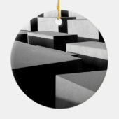 ベルリンのキューブ セラミックオーナメント (裏面)