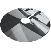 ベルリンのキューブ ブラッシュドポリエステルツリースカート (アングル)