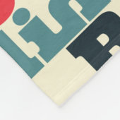 ベルリンのクリエイティブパターン。 フリースブランケット (角)