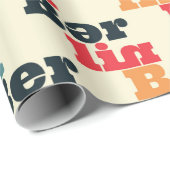 ベルリンのクリエイティブパターン。 ラッピングペーパー (ロールコーナー)