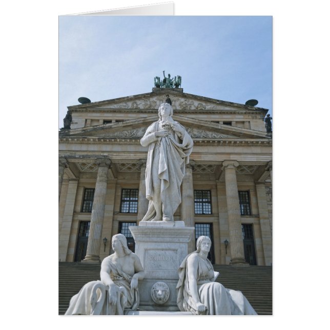 ベルリンのシラー像 (正面)