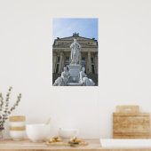 ベルリンのシラー像 ポスター (キッチン)