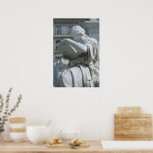 ベルリンのシラー記念碑の歴史の寓話 ポスター (キッチン)