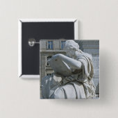 ベルリンのシラー記念碑の歴史の寓話 缶バッジ (正面&裏面)