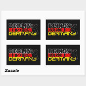 ベルリンのシール 長方形シール (シート)