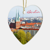 ベルリンのスカイライン(ドイツ) セラミックオーナメント (左)