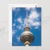 ベルリンのテレビ塔（ドイツ） ポストカード (正面/裏面)