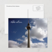 ベルリンのテレビ塔 ポストカード (正面/裏面)