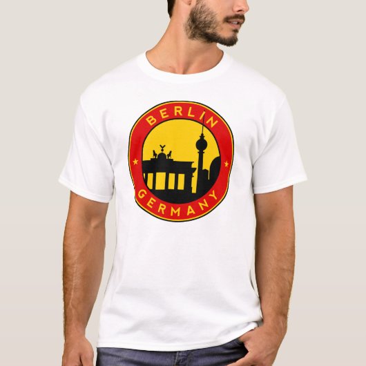 ベルリンのバッジ Tシャツ (正面)
